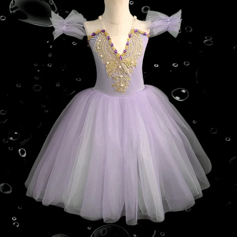 Ballet Tutu Skirt Women Dress Long Vestidos For Girls Performance Clothing Swan Belly Dance Skirts
Ballet Tutu Skirt Women Dress Long Vestidos For Girls Performance Clothing Swan Belly Dance Skirts
