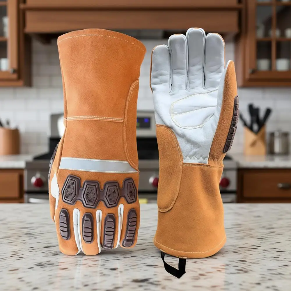 Ударопрочные сварочные перчатки из козьей кожи, класс защиты ANSI A5, для TIG/многоцелевого использования
Ударопрочные сварочные перчатки из козьей кожи, класс защиты ANSI A5, для TIG/многоцелевого использования