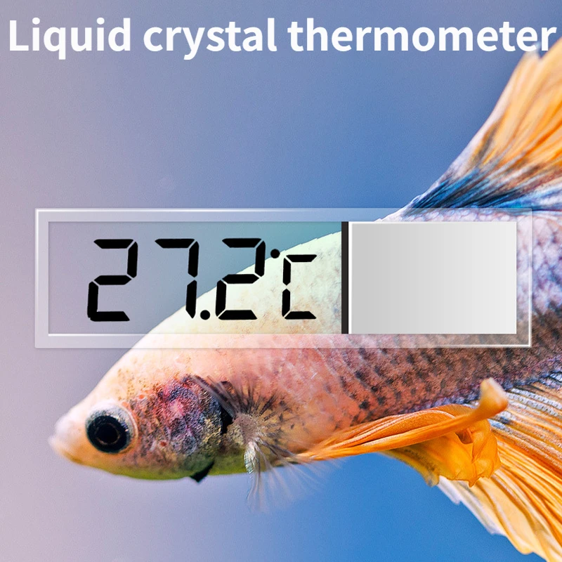 Fish Tank Temperature Display LCD 3D Digital Electronic Thermometer for Aquarium with Temperature Control Accessories
Fish Tank Temperature Display LCD 3D Digital Electronic Thermometer for Aquarium with Temperature Control Accessories