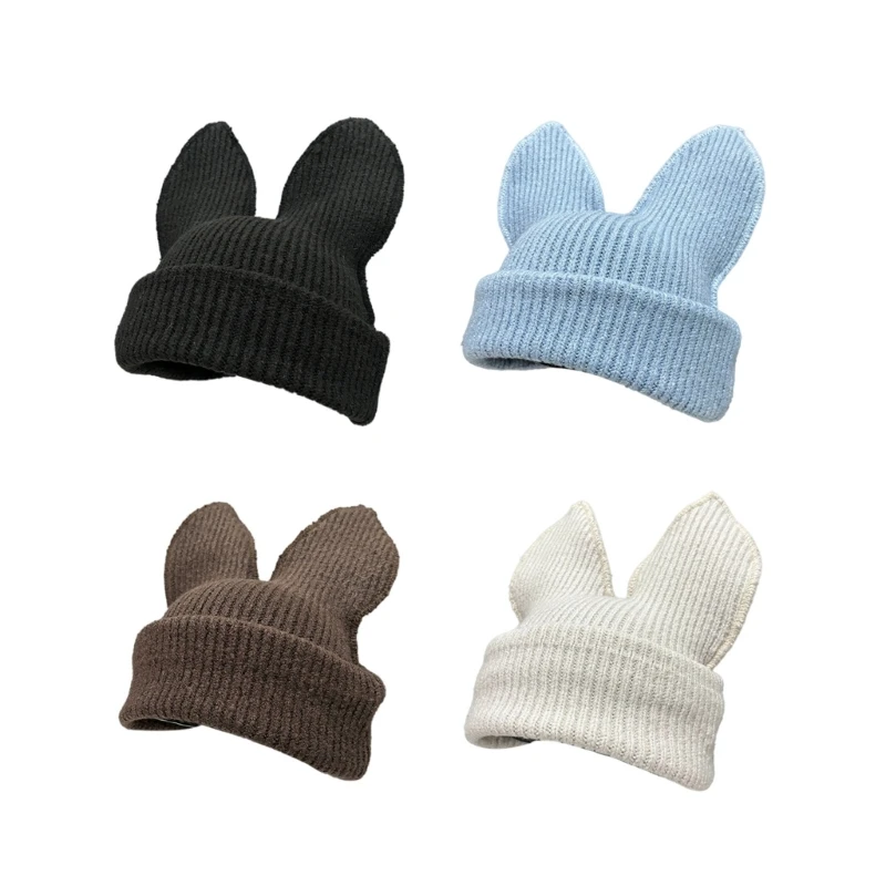Fun Rabbits Ear Hat Teens Girl Women Soft Skull Hat Lovely Winter Hat Headwear Dropshipping
Fun Rabbits Ear Hat Teens Girl Women Soft Skull Hat Lovely Winter Hat Headwear Dropshipping