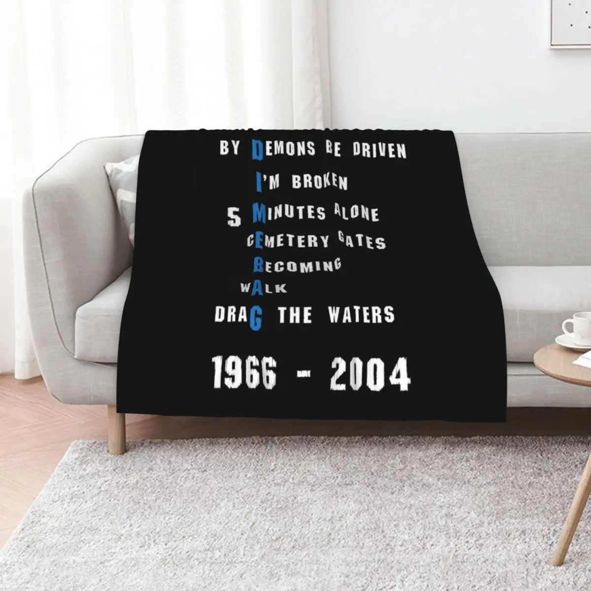 Dimebag RIP Throw Blanket Lightweight Warm Blanket for Indoor Outdoor Use
Dimebag RIP Throw Blanket Lightweight Warm Blanket for Indoor Outdoor Use