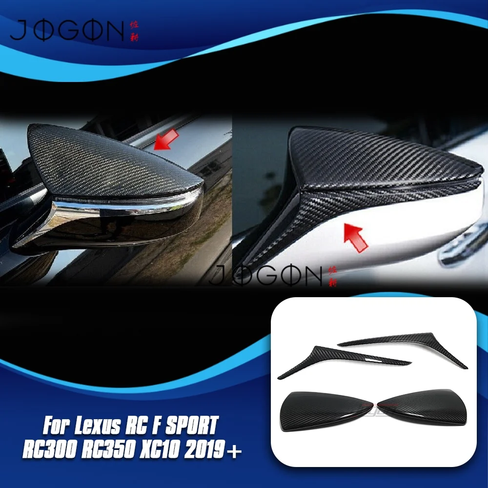 Carbon Fiber Car Rear View Mirror Caps Cover Trim For Lexus RC F SPORT RC300 RC350 XC10 2019+ LC500 LC500H GWZ100 URZ100 2018+
Carbon Fiber Car Rear View Mirror Caps Cover Trim For Lexus RC F SPORT RC300 RC350 XC10 2019+ LC500 LC500H GWZ100 URZ100 2018+