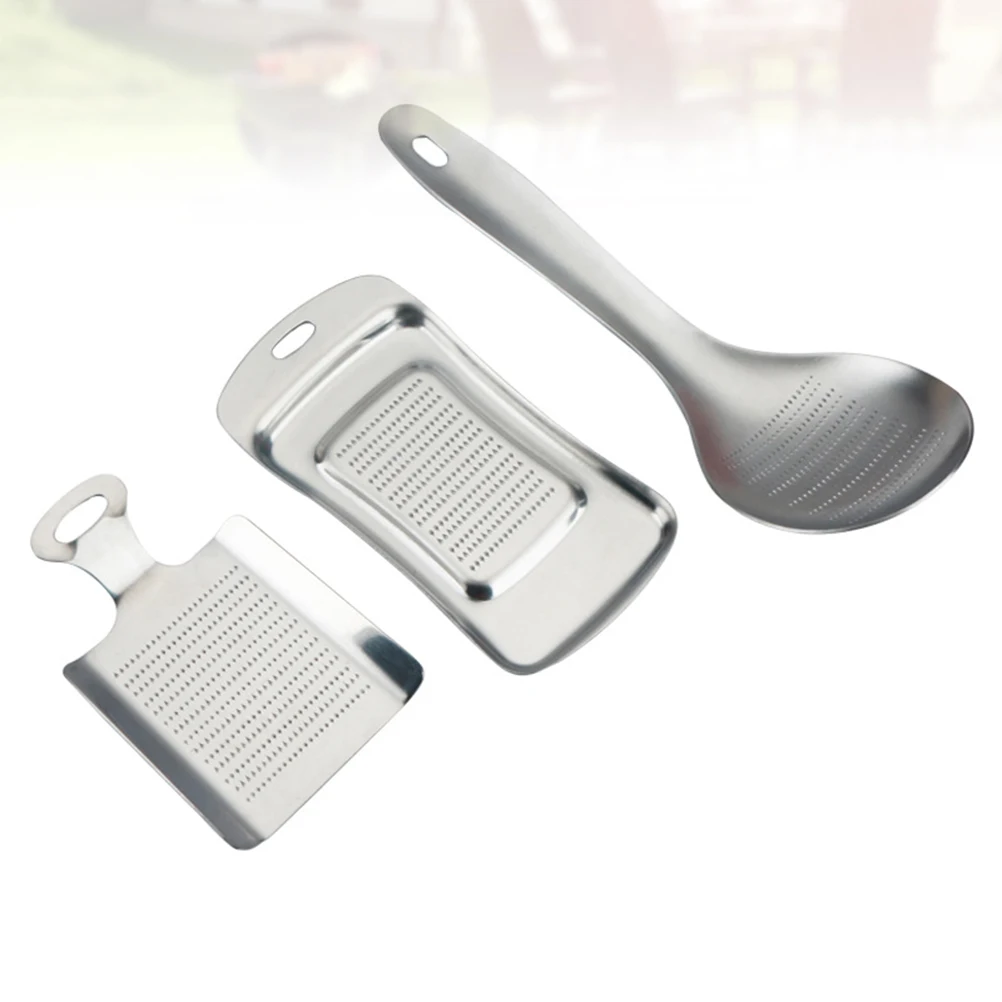 3pcs Garlic Press Ginger Grinder Rectangular Slicer Ergonomic Crusher Easy Storage Stainless Steel Kitchen Gadgets
3pcs Garlic Press Ginger Grinder Rectangular Slicer Ergonomic Crusher Easy Storage Stainless Steel Kitchen Gadgets