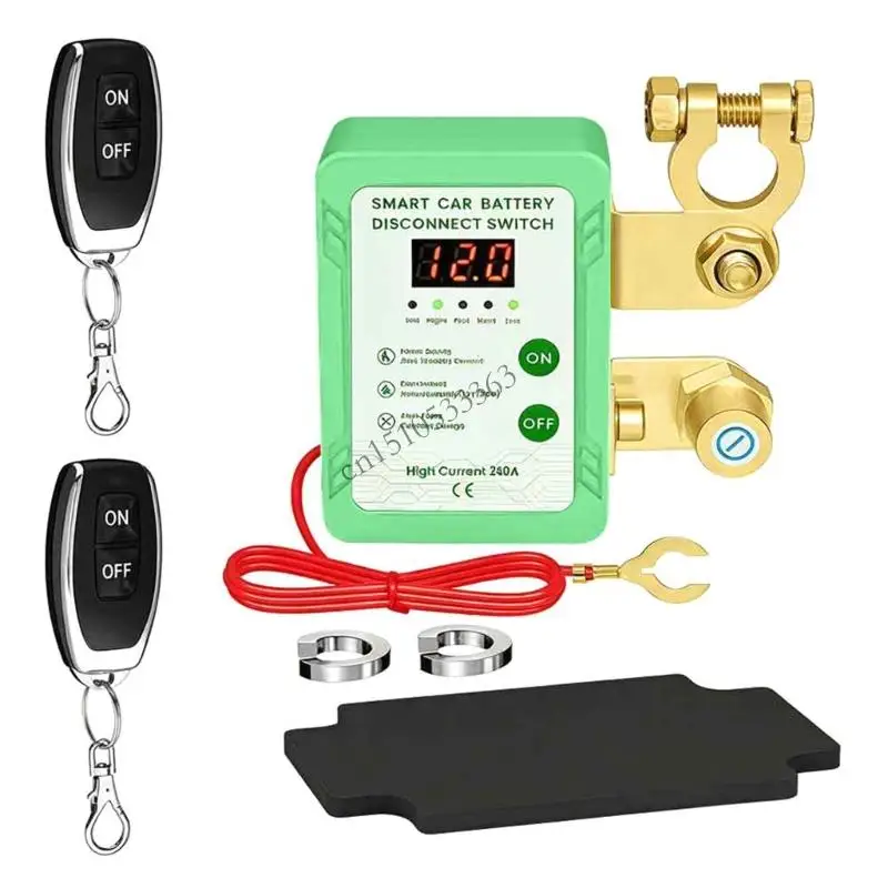 Strong Battery Cut Switches with Clear Display Battery Disconnection to Prevent Overdischarge & Short Circuit 090E
Strong Battery Cut Switches with Clear Display Battery Disconnection to Prevent Overdischarge & Short Circuit 090E