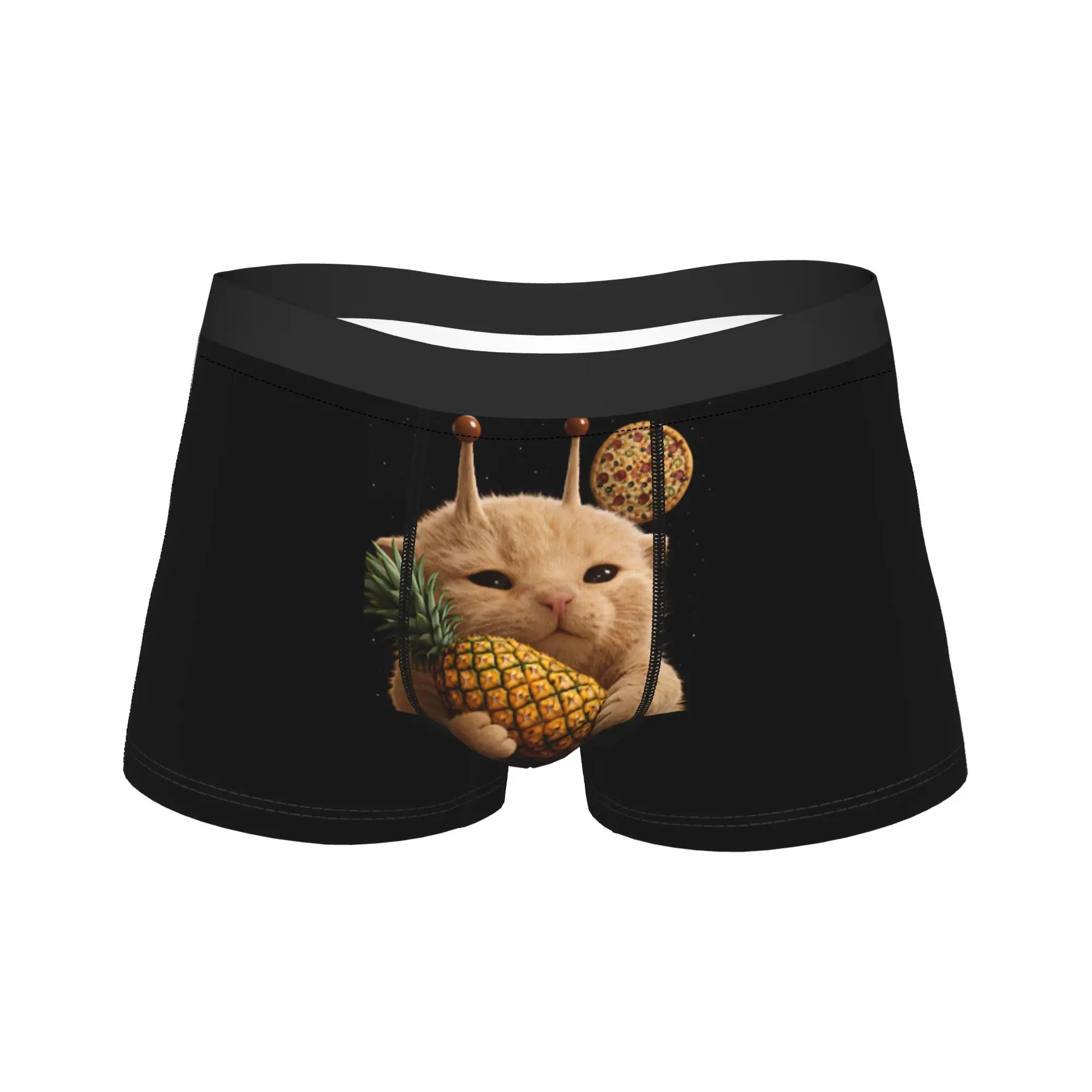 Pineapple Pizza Aliens Cat Underwear Novelty Panties Pattern Shorts Briefs For Man Pouch Large Size Boxershorts
Pineapple Pizza Aliens Cat Underwear Novelty Panties Pattern Shorts Briefs For Man Pouch Large Size Boxershorts