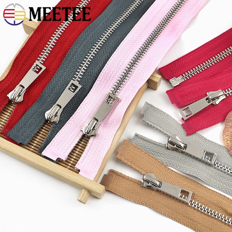 5Pcs Meetee 5# Metal Zippers 15-80cm Close/Open-End Zips Pocket Closure Zipper Repair Kit Clothes Jeans Zip Sewing Accessories
5Pcs Meetee 5# Metal Zippers 15-80cm Close/Open-End Zips Pocket Closure Zipper Repair Kit Clothes Jeans Zip Sewing Accessories