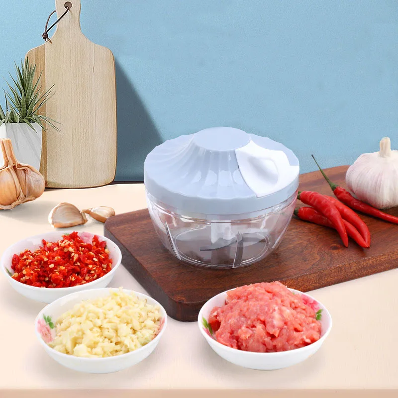 Garlic puller 450ml hand-pulled vegetable cutting multi-functional pull rope kitchen grinder garlic press
Garlic puller 450ml hand-pulled vegetable cutting multi-functional pull rope kitchen grinder garlic press