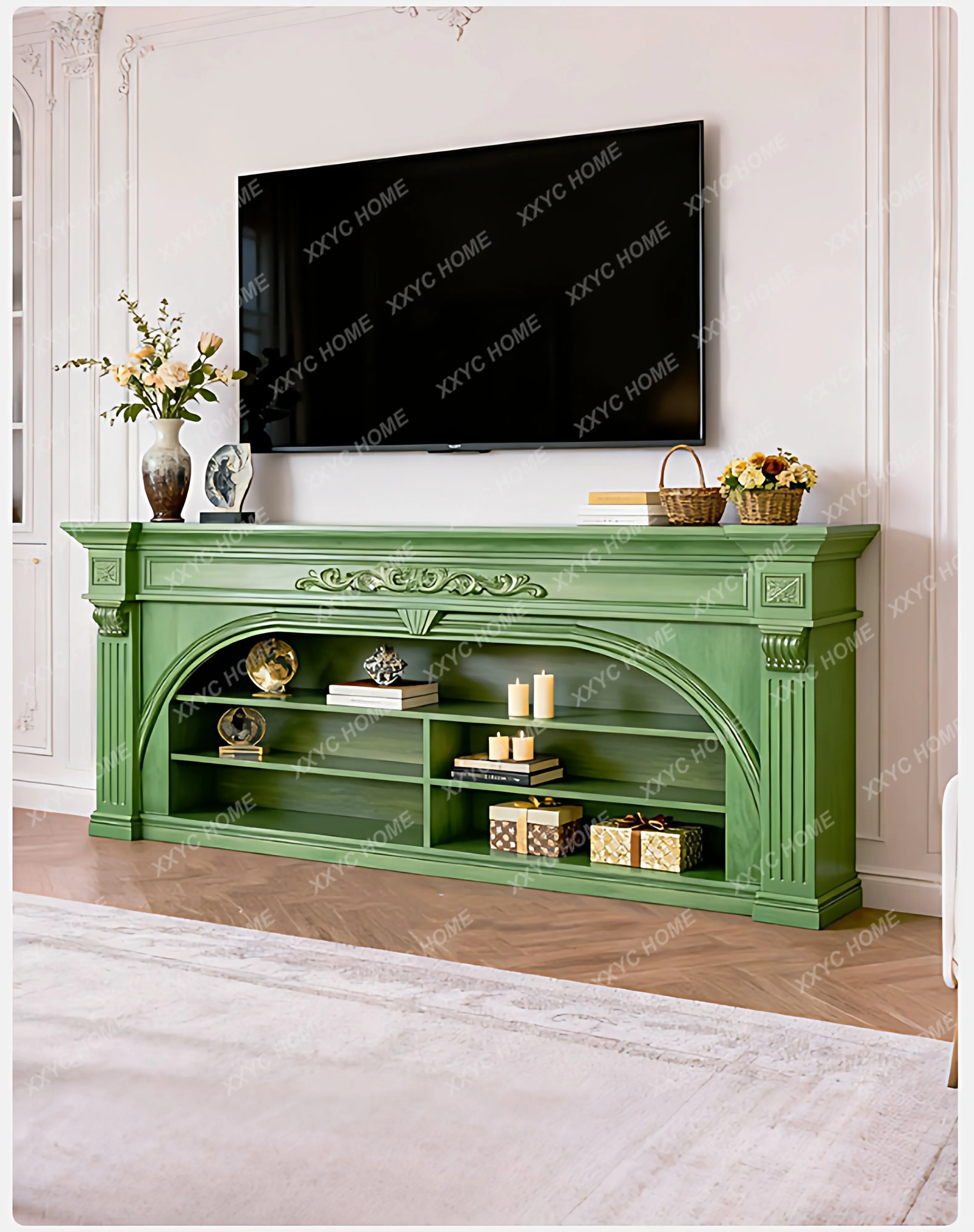 Solid wood fireplace decorative cabinet for living room fireplace cabinet, entryway fireplace cabinet
Solid wood fireplace decorative cabinet for living room fireplace cabinet, entryway fireplace cabinet