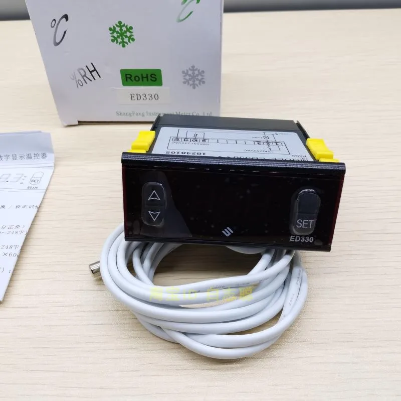 ED330 Electronic Temperature Controller Refrigeration and Heating Temperature Controller-45-120
ED330 Electronic Temperature Controller Refrigeration and Heating Temperature Controller-45-120