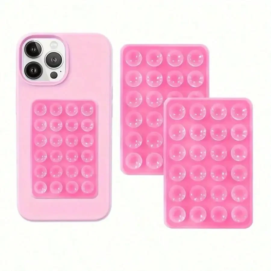 Anti Slip Square Silicone Suction Mat Universal Phone Back Sticker Single Sided Case Mount Wall Stand Bracket cable saver
Anti Slip Square Silicone Suction Mat Universal Phone Back Sticker Single Sided Case Mount Wall Stand Bracket cable saver
