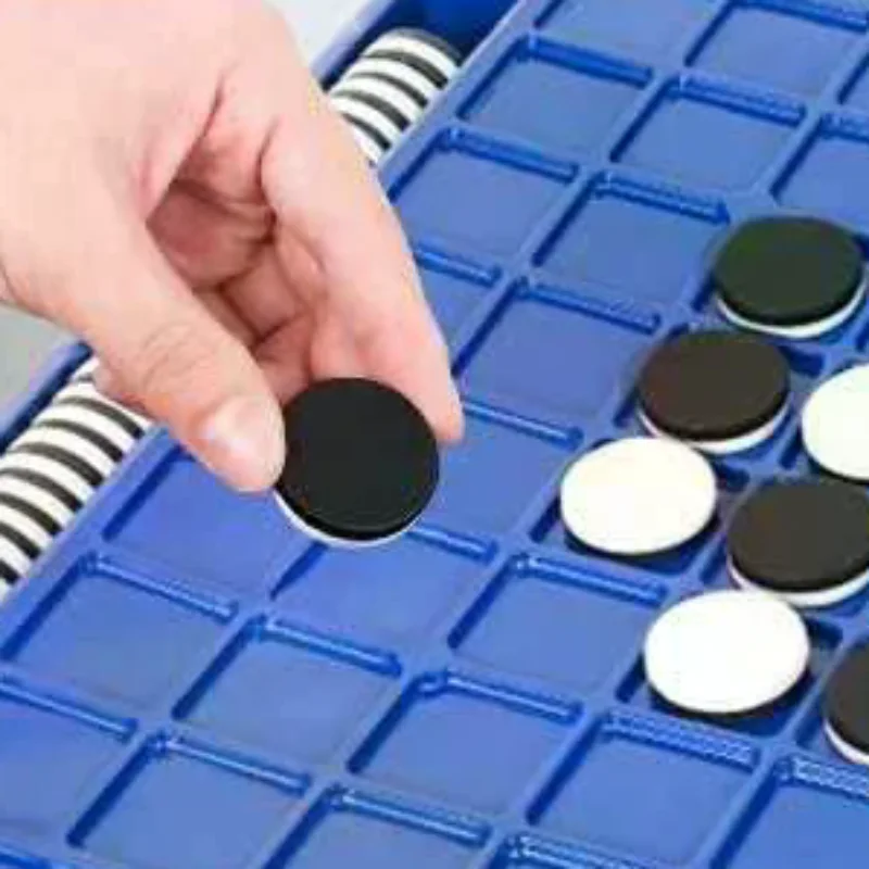 Flip Chess Black and White Chessboard Desktop Game Thinking Reasoning Toy Parent Child Interactive Party
Flip Chess Black and White Chessboard Desktop Game Thinking Reasoning Toy Parent Child Interactive Party