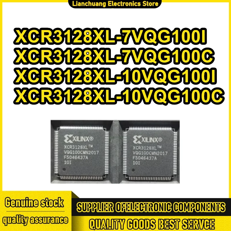 XCR3128XL-7VQG100I XCR3128XL-7VQG100C XCR3128XL-10VQG100I XCR3128XL-10VQG100C IC Chip 100% New Original in stock
XCR3128XL-7VQG100I XCR3128XL-7VQG100C XCR3128XL-10VQG100I XCR3128XL-10VQG100C IC Chip 100% New Original in stock