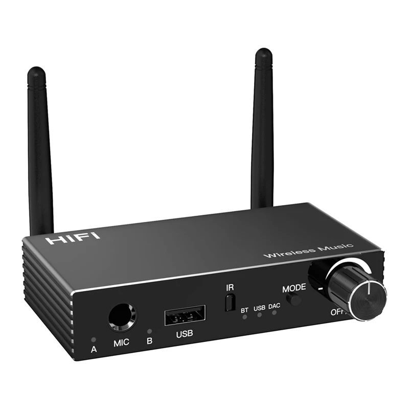 Bluetooth 5.3 Audio Adapter Receiver, TV Bluetooth Transmitter, Wireless Audio Adapter For Home Stereo/Headset/Speaker
Bluetooth 5.3 Audio Adapter Receiver, TV Bluetooth Transmitter, Wireless Audio Adapter For Home Stereo/Headset/Speaker
