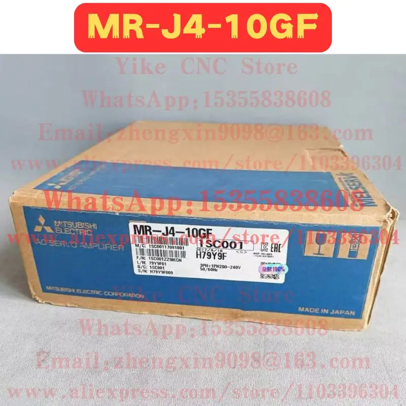 Совершенно новый и оригинальный сервопривод MR-J4-10GF
Совершенно новый и оригинальный сервопривод MR-J4-10GF