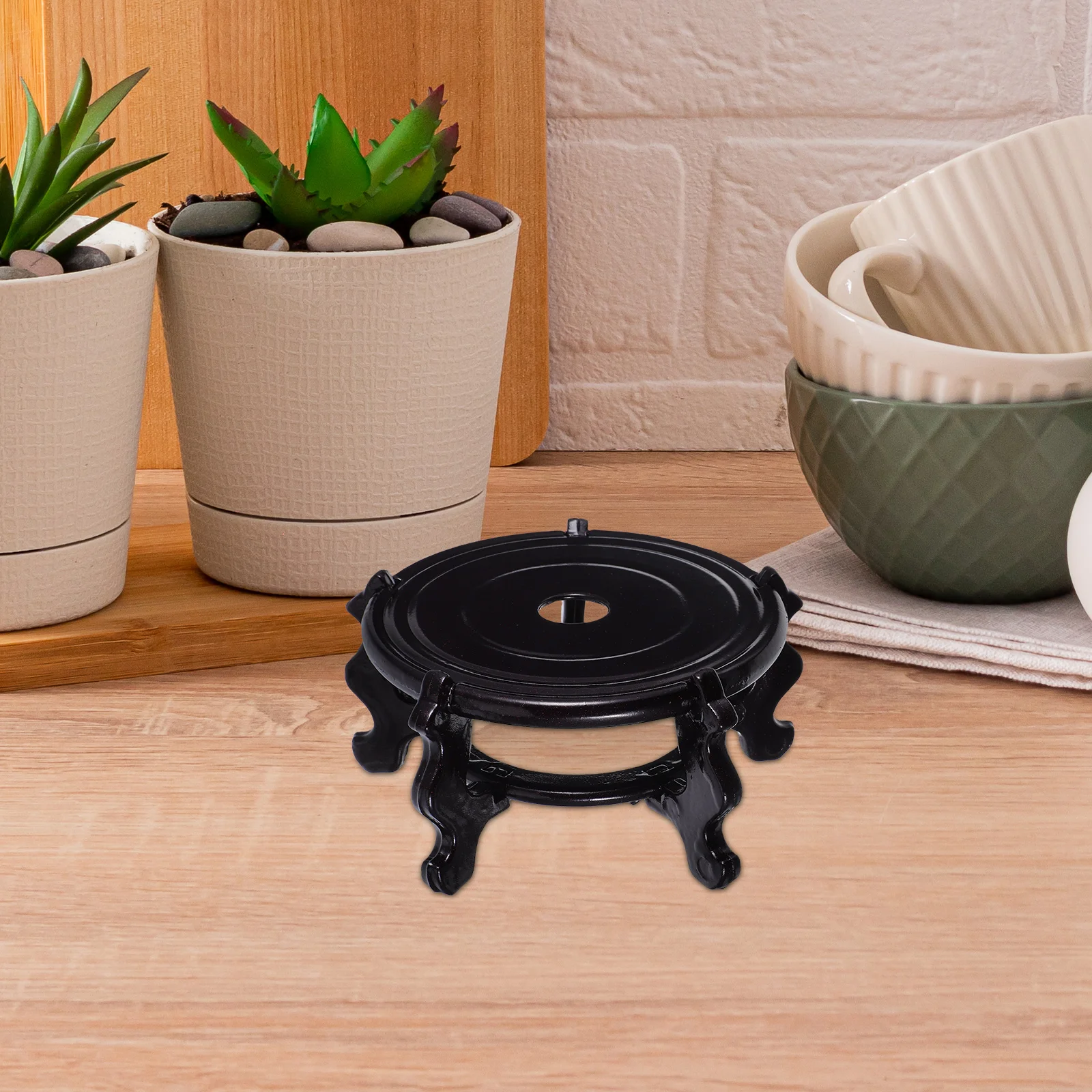 Flowerpot Stand Resin Indoor Plants Reusable Pot Space-Saving Home Office Display Rack Vase Base Potted Riser Desktop Storage
Flowerpot Stand Resin Indoor Plants Reusable Pot Space-Saving Home Office Display Rack Vase Base Potted Riser Desktop Storage