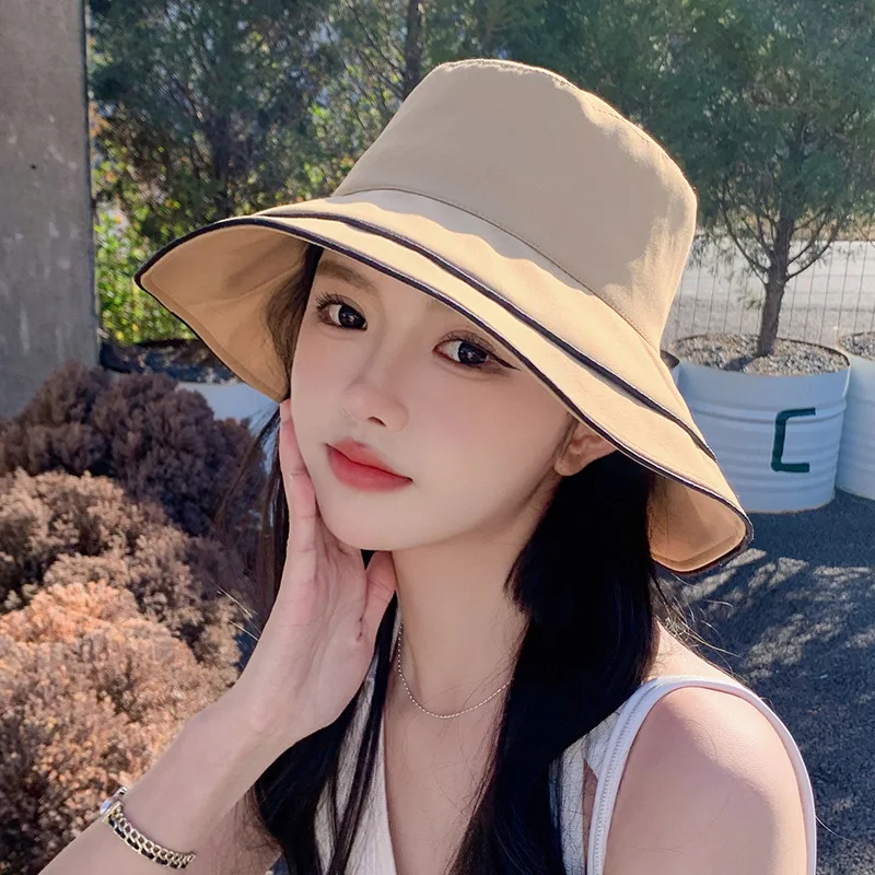 Hat Women's Summer Korean Style Fashion New Foldable Mountaineering Hat Sun-proof Fisherman Hat Sun Hat Wholesale
Hat Women's Summer Korean Style Fashion New Foldable Mountaineering Hat Sun-proof Fisherman Hat Sun Hat Wholesale