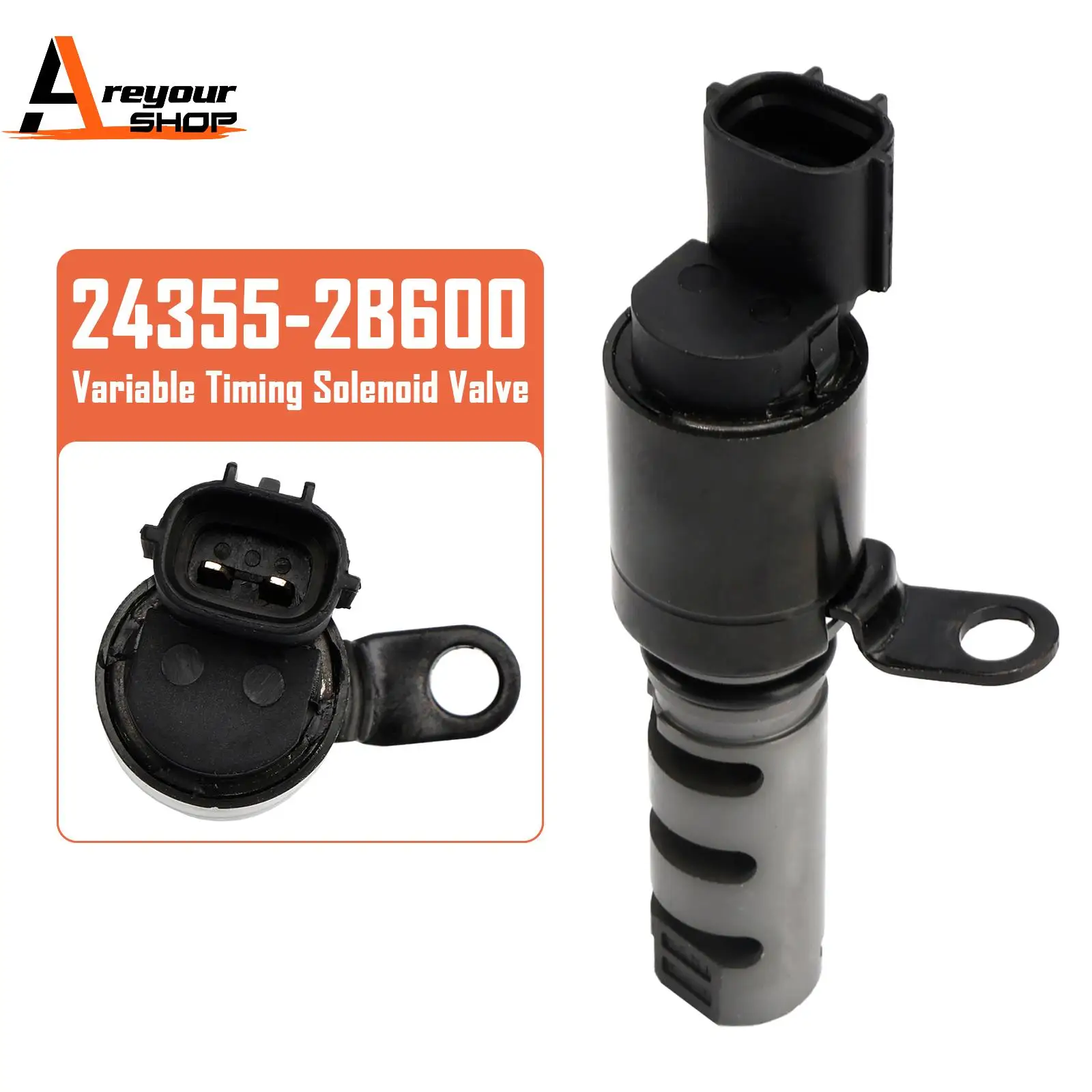 Areyourshop 24355-2B600 Variable Valve Timing Solenoid for Kia 2010-2011 Soul 1.6L
Areyourshop 24355-2B600 Variable Valve Timing Solenoid for Kia 2010-2011 Soul 1.6L