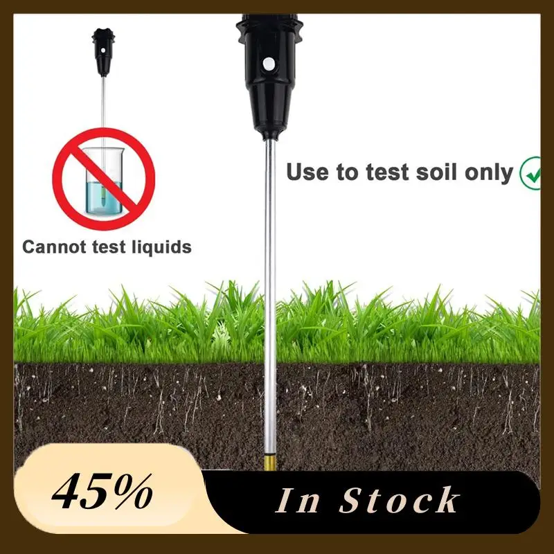 1 PCS Long Probe Deep Soil PH Moisture Meter 2 In-1 Soil PH Meter For Large Pot Plants Gardening Farming
1 PCS Long Probe Deep Soil PH Moisture Meter 2 In-1 Soil PH Meter For Large Pot Plants Gardening Farming
