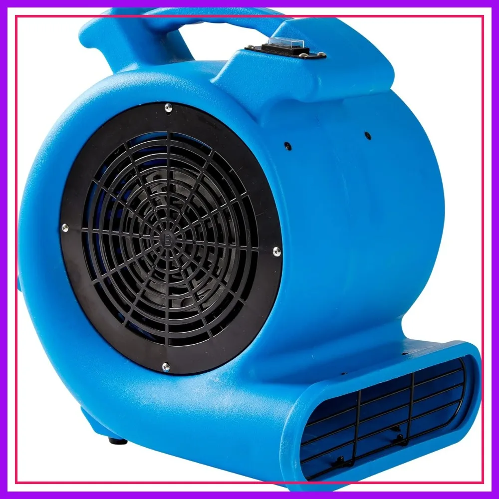 Powerful 1/2HP Air Mover Floor Drying Blower Fan, 2200 CFM Carpet Dryer, Lightweight 2-Speed for Drying Cooling Circulation
Powerful 1/2HP Air Mover Floor Drying Blower Fan, 2200 CFM Carpet Dryer, Lightweight 2-Speed for Drying Cooling Circulation