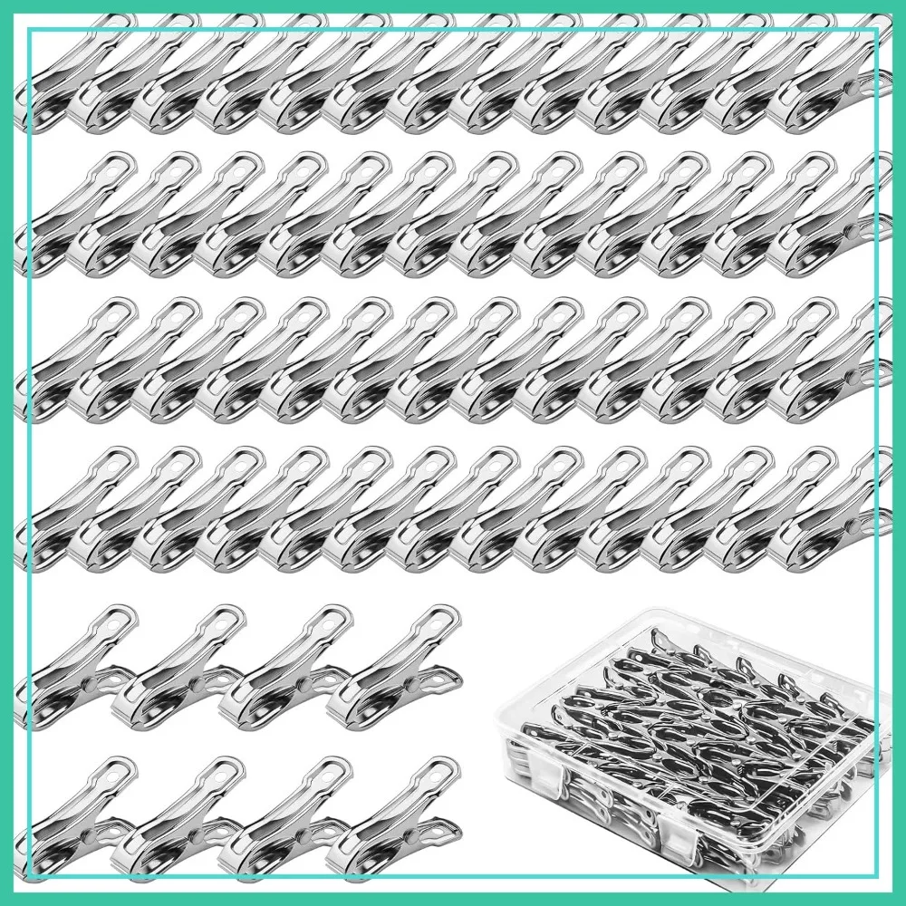 60 Pcs Stainless Steel Garden Clips Heavy Duty Anti-wind for Greenhouse Shade Net Plant Cover
60 Pcs Stainless Steel Garden Clips Heavy Duty Anti-wind for Greenhouse Shade Net Plant Cover
