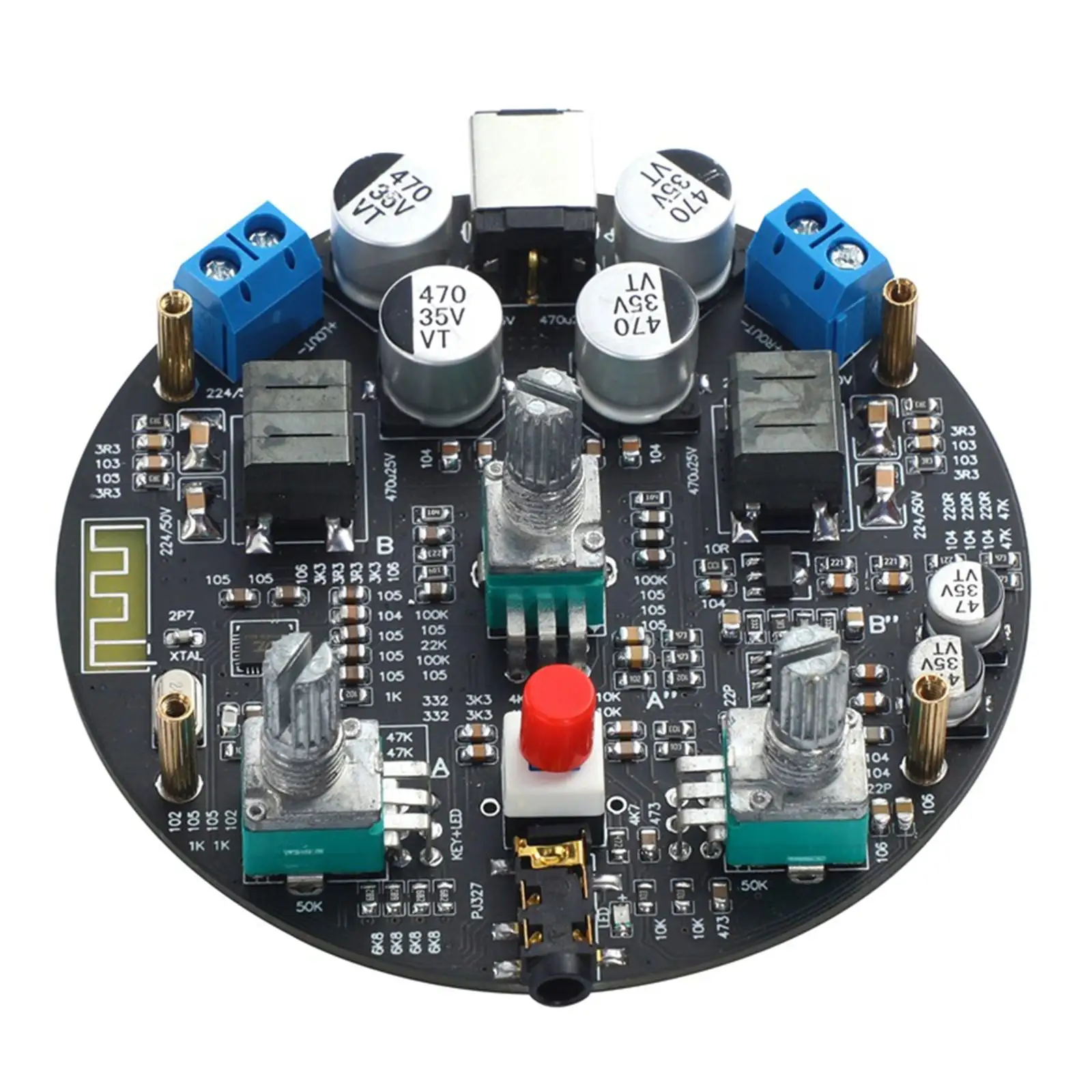 Цифровой аудиоусилитель TPA3116, беспроводной Bluetooth-усилитель 2x50 Вт, плата аудиоусилителя класса D для домашнего кинотеатра
Цифровой аудиоусилитель TPA3116, беспроводной Bluetooth-усилитель 2x50 Вт, плата аудиоусилителя класса D для домашнего кинотеатра