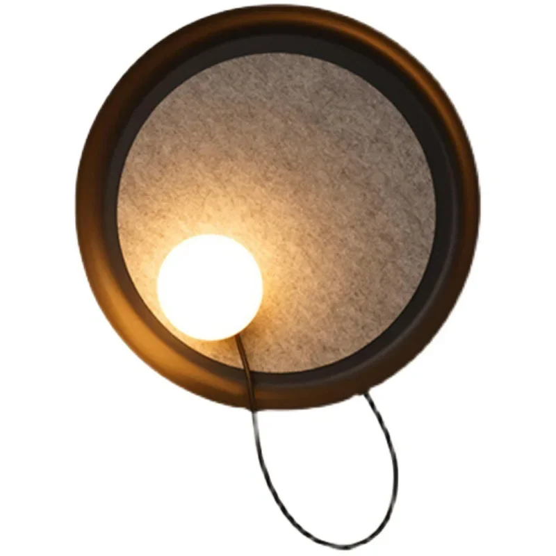 Wabi Sansi wall lamp, designer modern simple bedroom bedside lamp, living room background personalized tooling lamp
Wabi Sansi wall lamp, designer modern simple bedroom bedside lamp, living room background personalized tooling lamp