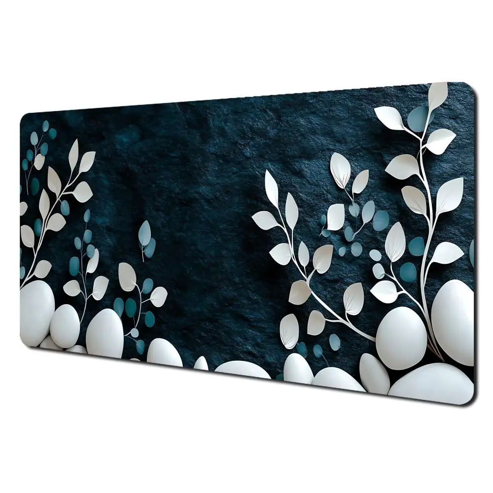 Large White stones leaves desktop mouse pad 3D green home desk mat PC keyboard anti-slip pads desktop aesthetic office accessory
Large White stones leaves desktop mouse pad 3D green home desk mat PC keyboard anti-slip pads desktop aesthetic office accessory