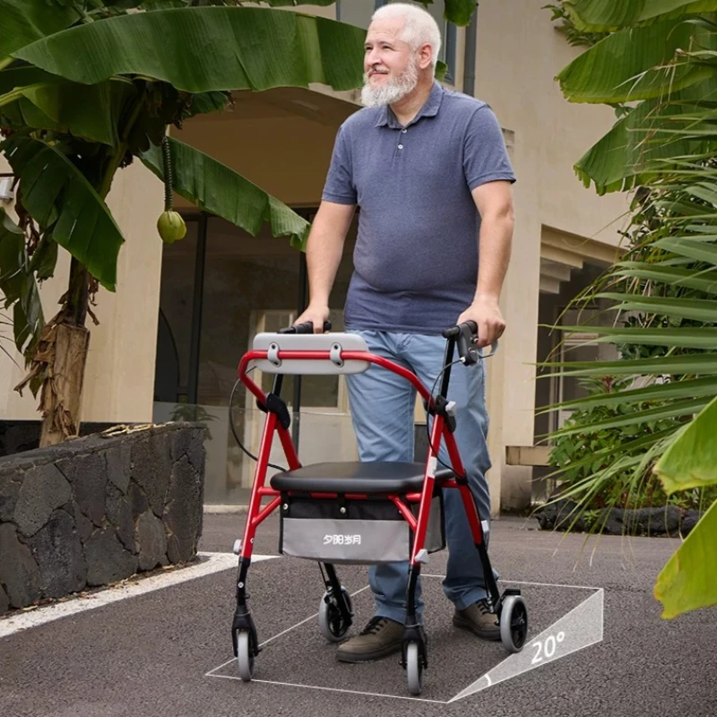 Christmas Gifts Elderly Walking Aids, Walkers for Seniors,Rollator Walker with Seat,Max 350 Lbs, Walker for Adults with Backrest
Christmas Gifts Elderly Walking Aids, Walkers for Seniors,Rollator Walker with Seat,Max 350 Lbs, Walker for Adults with Backrest