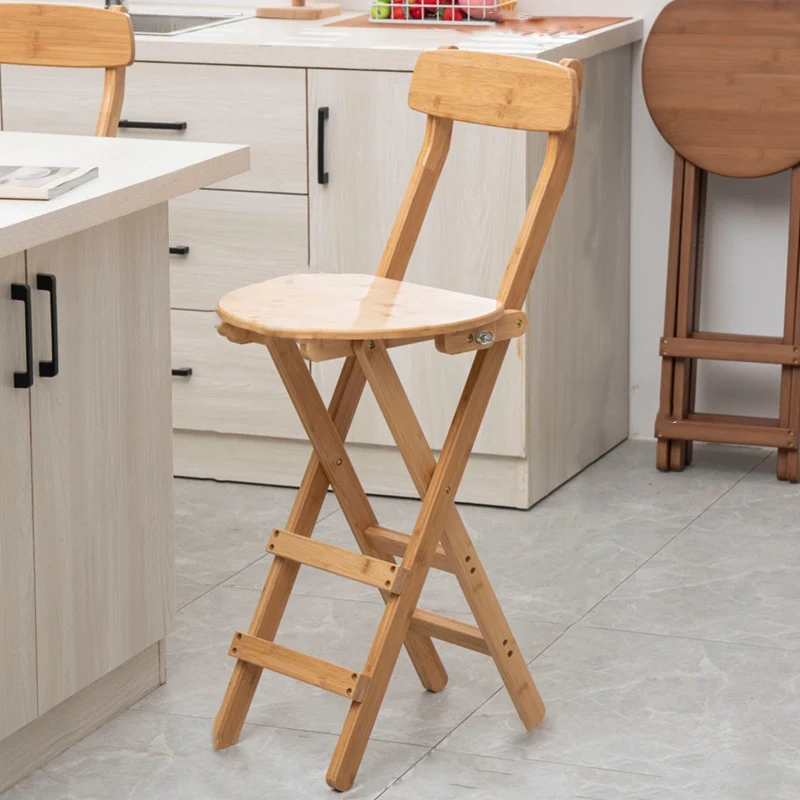 Living Room Wooden Barstool Chairs Portable Folding Simple Kitchens Barstool Chairs Backrest Sedie Da Pranzo Bar Accessories
Living Room Wooden Barstool Chairs Portable Folding Simple Kitchens Barstool Chairs Backrest Sedie Da Pranzo Bar Accessories
