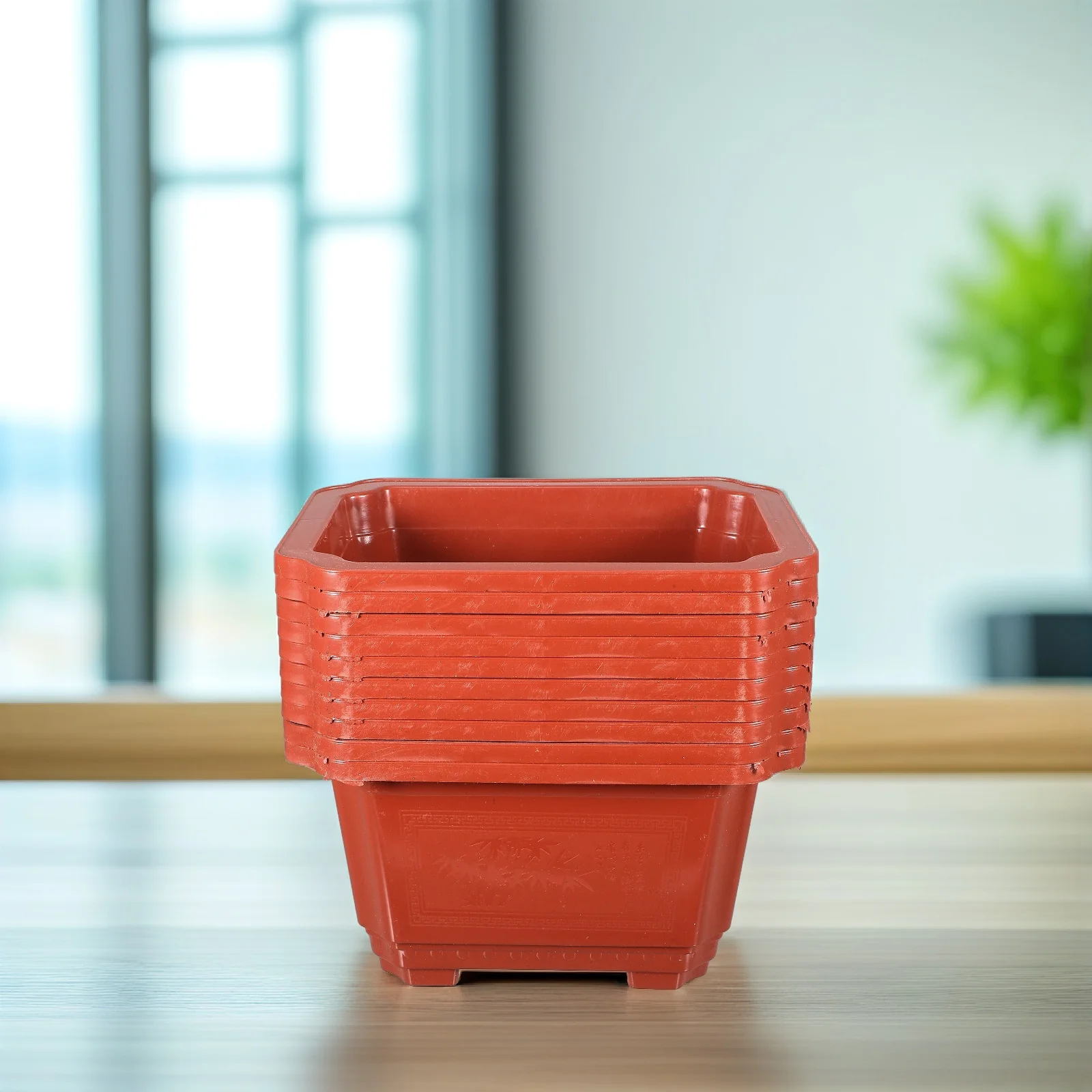 10Pcs Thickened Fruit Tree Flower Pot Premium Plastic Bonsai Container for Indoor Outdoor Garden Planting Reusable Rectangular
10Pcs Thickened Fruit Tree Flower Pot Premium Plastic Bonsai Container for Indoor Outdoor Garden Planting Reusable Rectangular