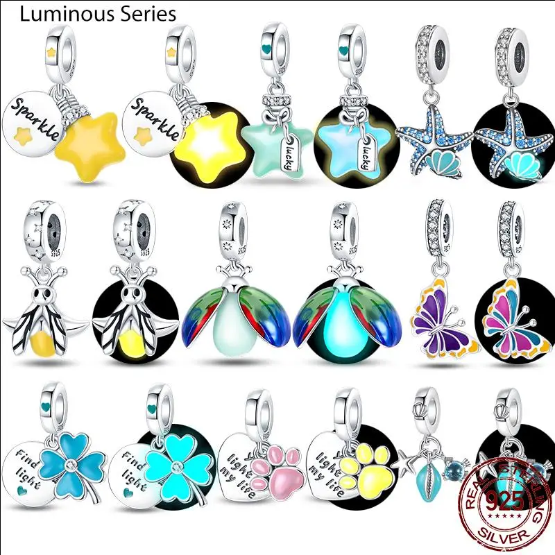 New in Original 925 Sterling Silver Magic Colorful Ladybug Luminous Series Beads Fit Pandora Bracelet Diy Charm Ms Jewelry Gift
New in Original 925 Sterling Silver Magic Colorful Ladybug Luminous Series Beads Fit Pandora Bracelet Diy Charm Ms Jewelry Gift