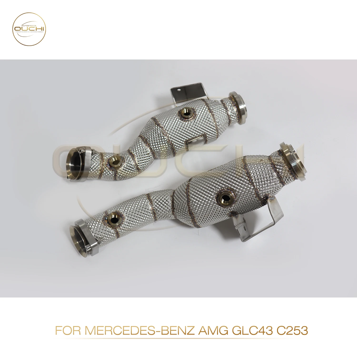 OUCHI Stainless Steel Downpipe For Mercedes-BENZ AMG GLC43 C253 Performance Exhaust Accesorios Para Auto
OUCHI Stainless Steel Downpipe For Mercedes-BENZ AMG GLC43 C253 Performance Exhaust Accesorios Para Auto