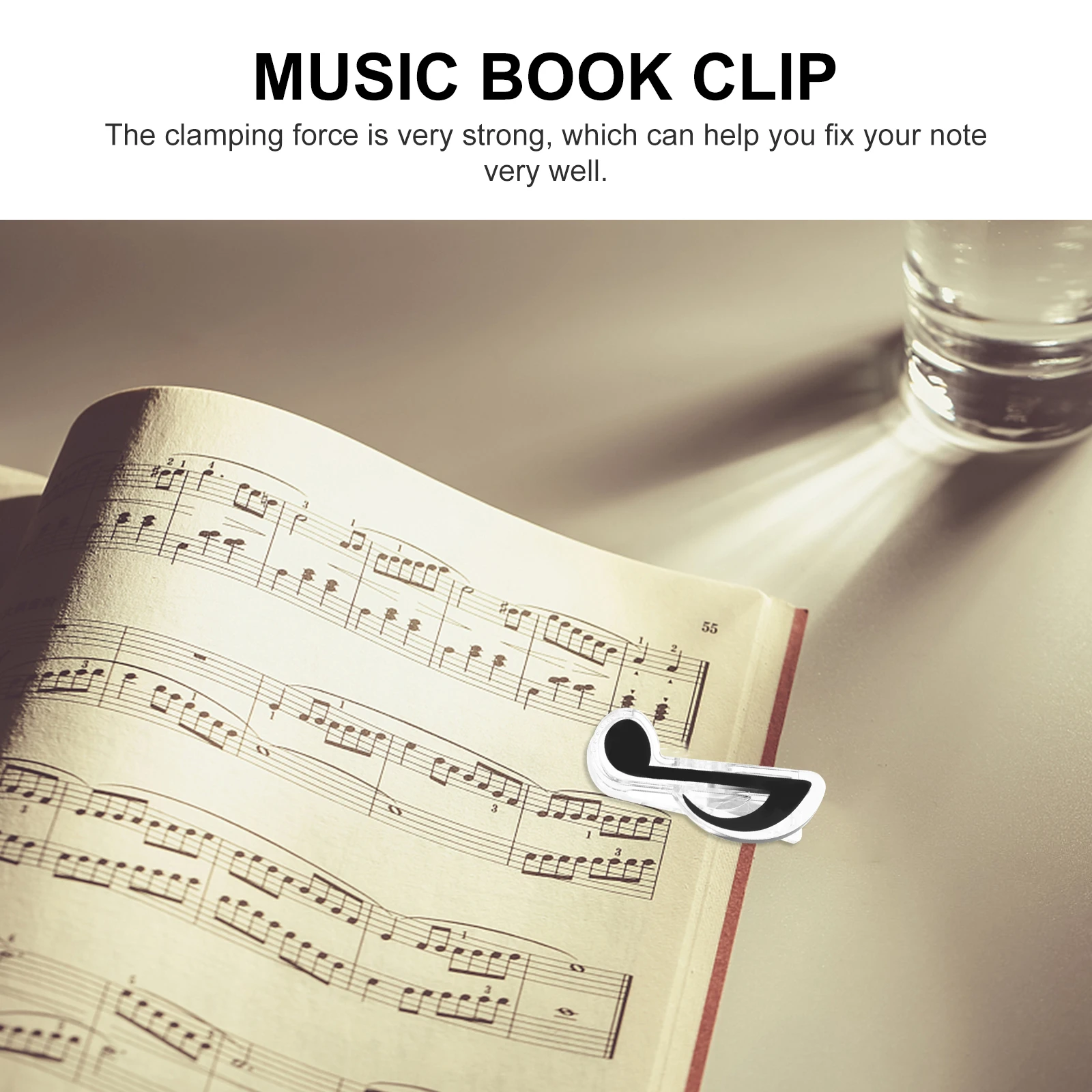 20pcs Music Sheet Clips Bookmark Notes Page Holder Plastic Sheet Music Accessories Lightweight Strong Portable
20pcs Music Sheet Clips Bookmark Notes Page Holder Plastic Sheet Music Accessories Lightweight Strong Portable