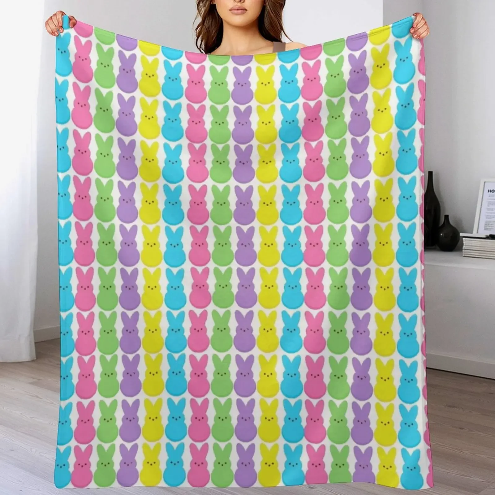 Easter peeps, hanging with my peeps 2021 Throw Blanket Soft Home Decor Blanket for Couch Bedroom
Easter peeps, hanging with my peeps 2021 Throw Blanket Soft Home Decor Blanket for Couch Bedroom
