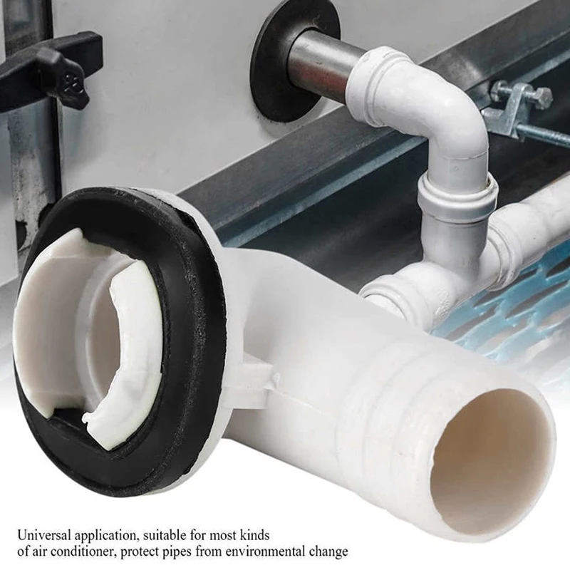 New Right-angel Air Conditioner Drain Outlet Connector Overflow Joints Water Pipe Drain Fittings Air Conditioning Drainage Tool
New Right-angel Air Conditioner Drain Outlet Connector Overflow Joints Water Pipe Drain Fittings Air Conditioning Drainage Tool