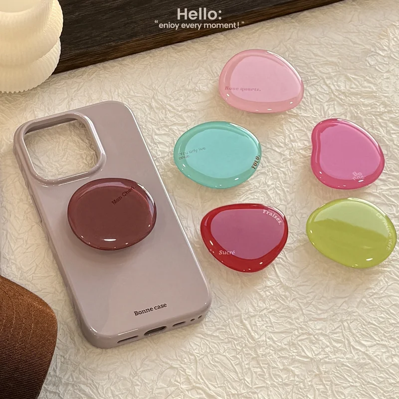 Premium Minimalist Crystal Phone Holder - Colorful Cartoon Resin, Retractable & Foldable Kickstand
Premium Minimalist Crystal Phone Holder - Colorful Cartoon Resin, Retractable & Foldable Kickstand