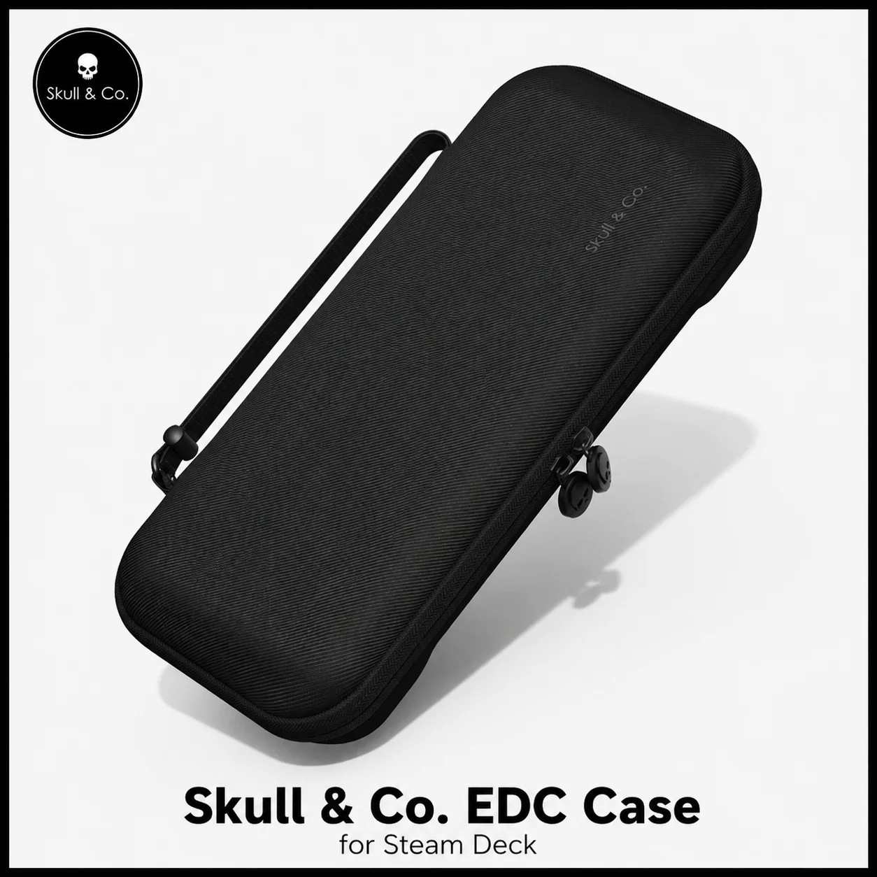 Skull & Co. EDC Case Portable Hard Shell Storage Bag Slim Carrying Pouch Protective Cover for Steam Deck Game Console
Skull & Co. EDC Case Portable Hard Shell Storage Bag Slim Carrying Pouch Protective Cover for Steam Deck Game Console
