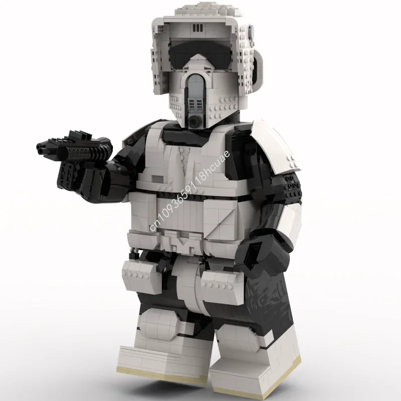Moc Star Battle Scout Trooper Мега Фигурка Шлем Модель Строительные Блоки Кирпичи Креативная Сборка Образовательные Праздничные Подарки
Moc Star Battle Scout Trooper Мега Фигурка Шлем Модель Строительные Блоки Кирпичи Креативная Сборка Образовательные Праздничные Подарки