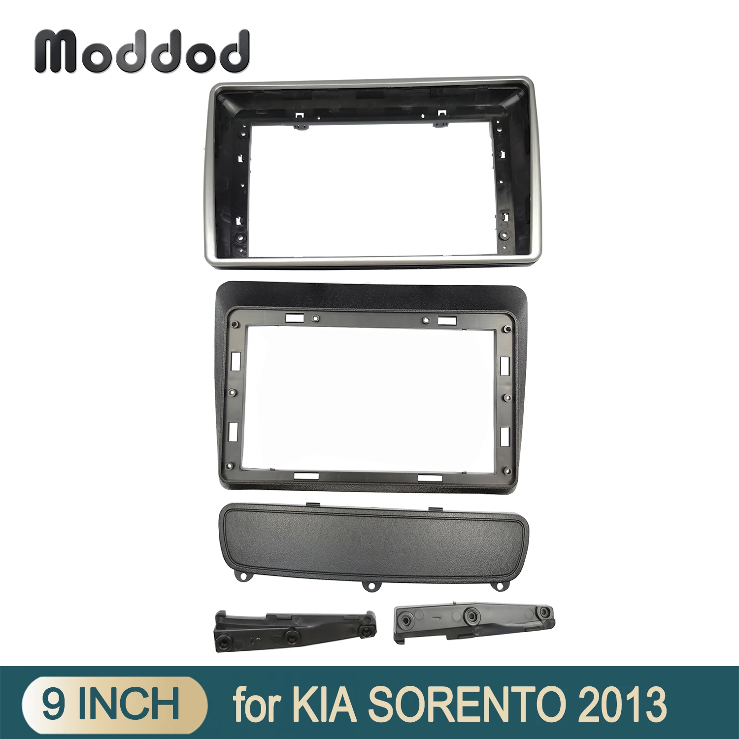 9 INCH Radio Frame for KIA SORENTO 2013 Double Din Android Dash Kit GPS Navigation Fascia Stereo Player Install Surround Panel
9 INCH Radio Frame for KIA SORENTO 2013 Double Din Android Dash Kit GPS Navigation Fascia Stereo Player Install Surround Panel