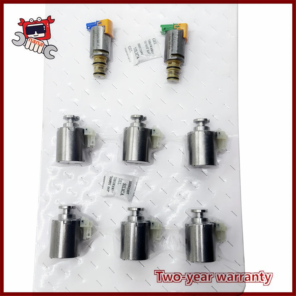 8Pcs New 10R80 Automatic Transmission Solenoid Kit for Ford Raptor F150 Mustang Roadrunner 2.2 Explorer
8Pcs New 10R80 Automatic Transmission Solenoid Kit for Ford Raptor F150 Mustang Roadrunner 2.2 Explorer