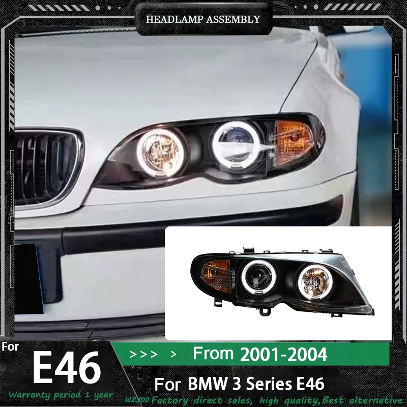 LED HeadLights for BMW 3 series E46 4 doors 01-04 EMARK led DRL Car head lamp Assembly Signal Auto Accessories Modified Lamp
LED HeadLights for BMW 3 series E46 4 doors 01-04 EMARK led DRL Car head lamp Assembly Signal Auto Accessories Modified Lamp