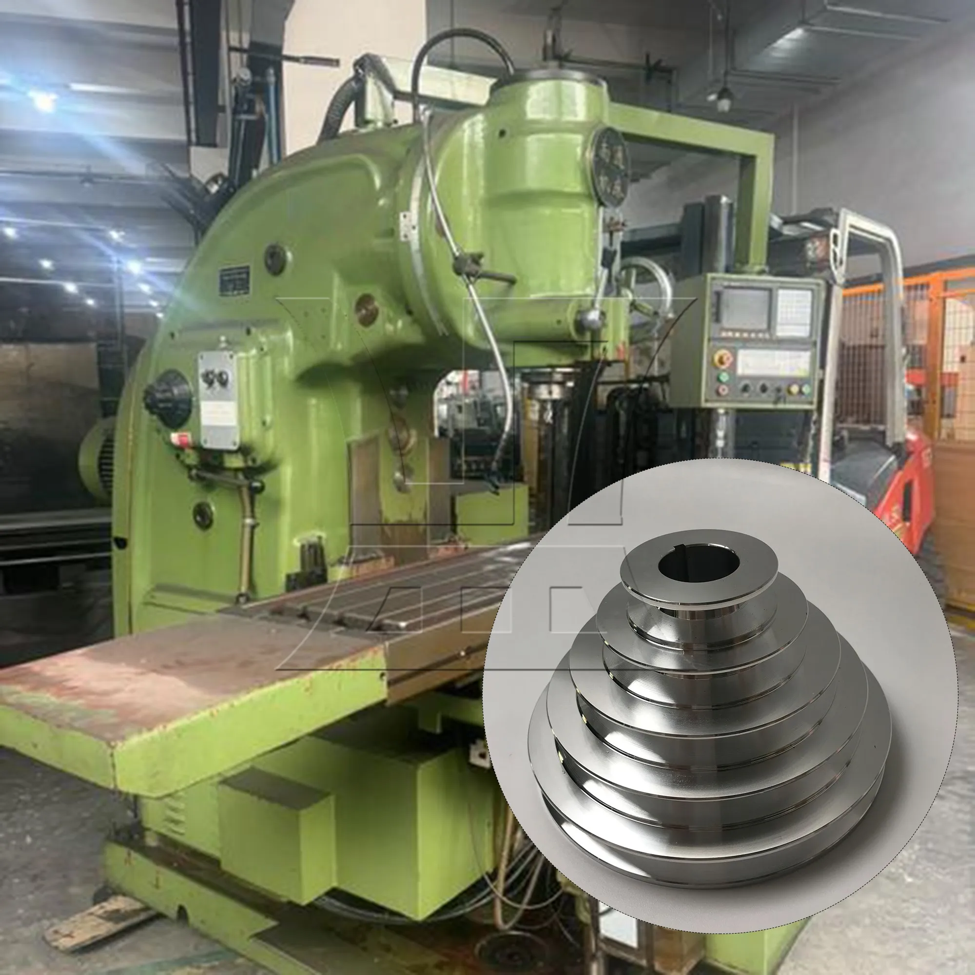 CNBTR OD 54-150mm 5 Step Pagoda Pulley Timing Belt 28mm Bore for A Type V-Belt
CNBTR OD 54-150mm 5 Step Pagoda Pulley Timing Belt 28mm Bore for A Type V-Belt