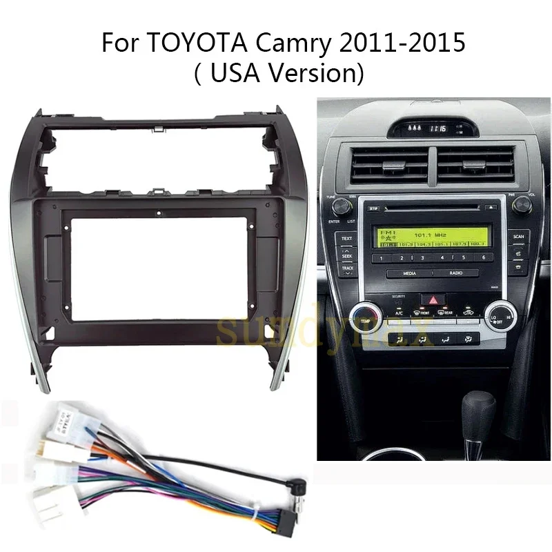 10.1" Android Radio Dashboard Kit Face Plate Fascia Frame For Toyota Camry Solara USA 2009-2014 Double Din Radio Player fascias
10.1" Android Radio Dashboard Kit Face Plate Fascia Frame For Toyota Camry Solara USA 2009-2014 Double Din Radio Player fascias