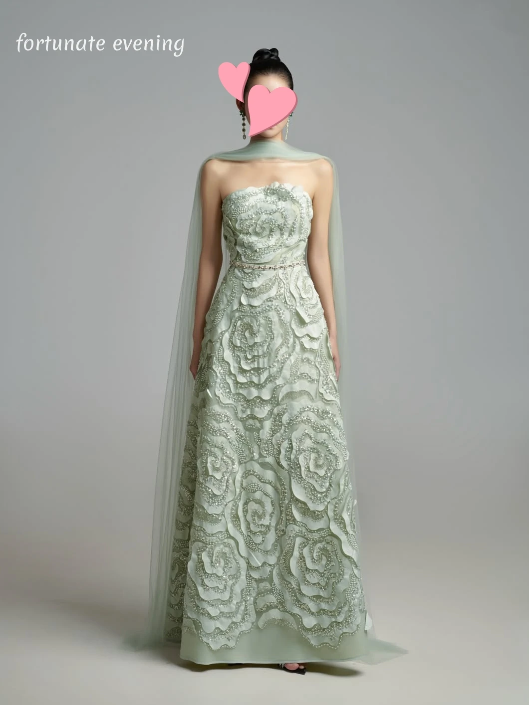 Fortunate Evening Elegant Vintage Sweet Green Flowers Beads Lace New Customized Formal Occasion Prom Dress Evening Party Gowns
Fortunate Evening Elegant Vintage Sweet Green Flowers Beads Lace New Customized Formal Occasion Prom Dress Evening Party Gowns