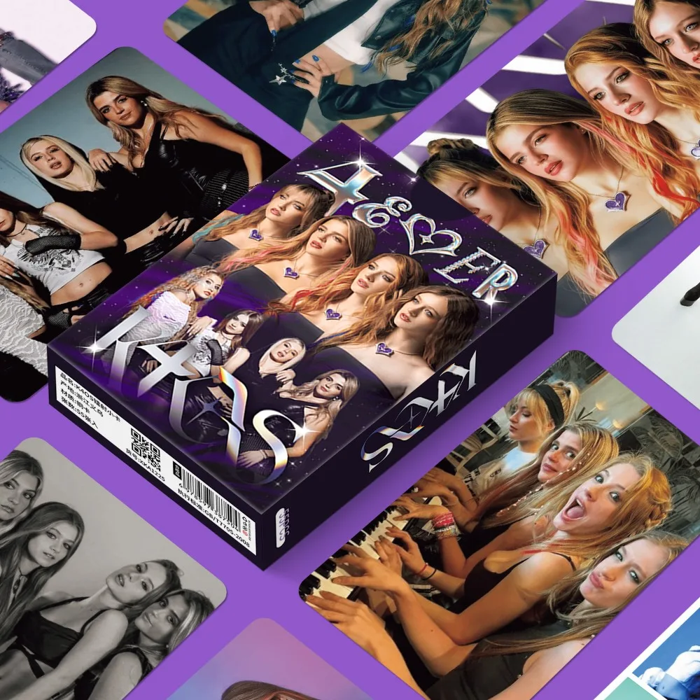 55Pcs/Set Kpop Idol KATSEYE New Album BEAUTIFULCHAOS Lomo Cards LARA DANIELA HD Printd Photocards Stickers MANON MEGAN Fans Gift
55Pcs/Set Kpop Idol KATSEYE New Album BEAUTIFULCHAOS Lomo Cards LARA DANIELA HD Printd Photocards Stickers MANON MEGAN Fans Gift