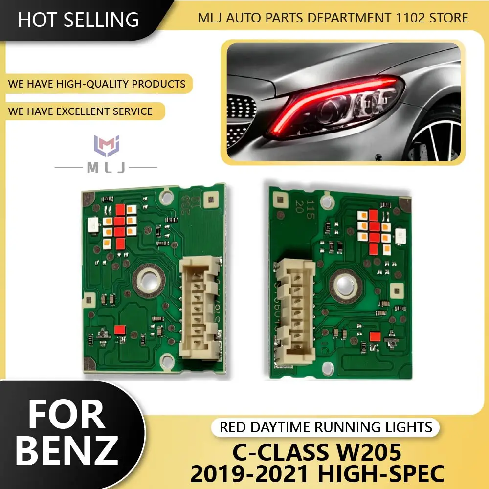 Red DRL Chip For Mercedes-Benz C-Class W205 2019-2021 US High-Spec With a Touch of Blue AMG Headlight DRL Chip Angel Eye Board
Red DRL Chip For Mercedes-Benz C-Class W205 2019-2021 US High-Spec With a Touch of Blue AMG Headlight DRL Chip Angel Eye Board
