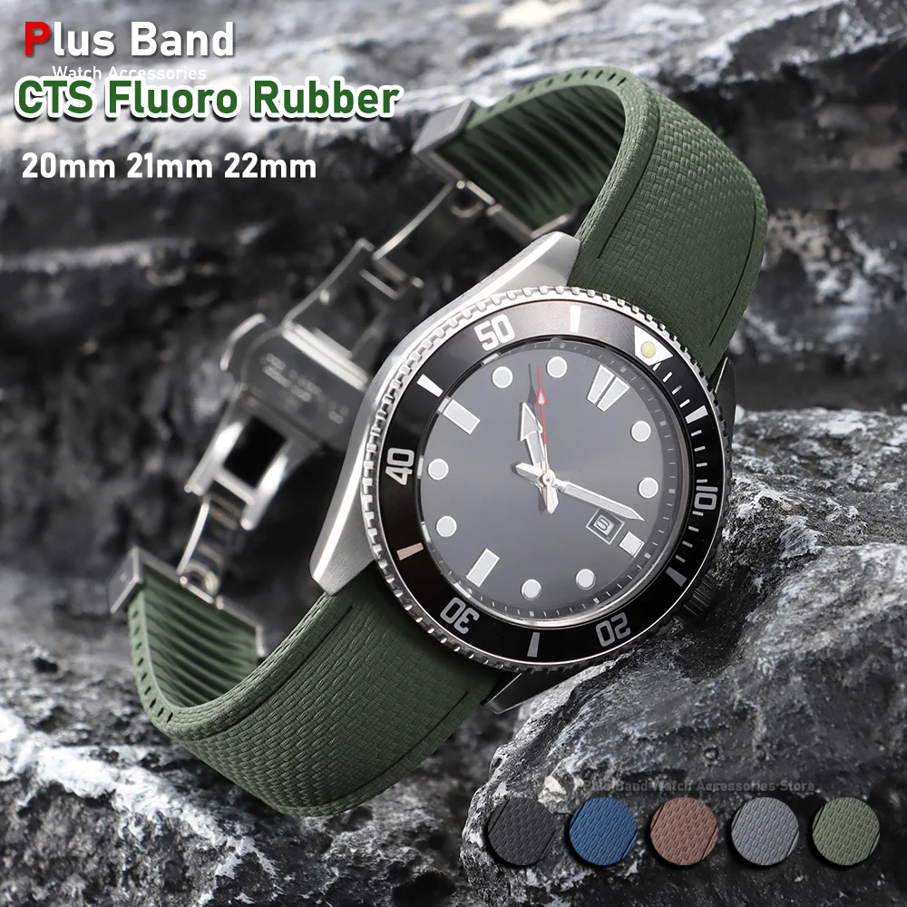 CTS Fluoro Rubber Strap Men Women Universal FKM Curved Quick Release Watch Band for Cut To Size 20mm 21mm 22mm Watchband for Men
CTS Fluoro Rubber Strap Men Women Universal FKM Curved Quick Release Watch Band for Cut To Size 20mm 21mm 22mm Watchband for Men