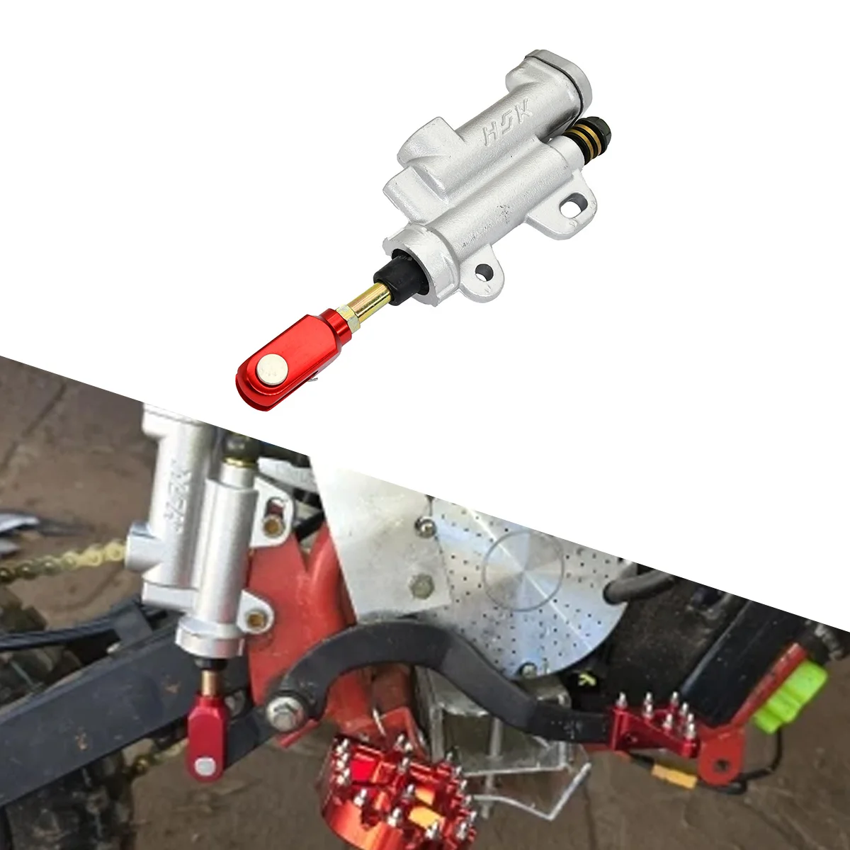 For Kayo T4 T6 BSE 50cc 70cc 110cc 125cc 150cc 250cc ATV Pit Pro Dirt Bike Motorcycle Rear Hydraulic Brake Master Cylinder Pump
For Kayo T4 T6 BSE 50cc 70cc 110cc 125cc 150cc 250cc ATV Pit Pro Dirt Bike Motorcycle Rear Hydraulic Brake Master Cylinder Pump