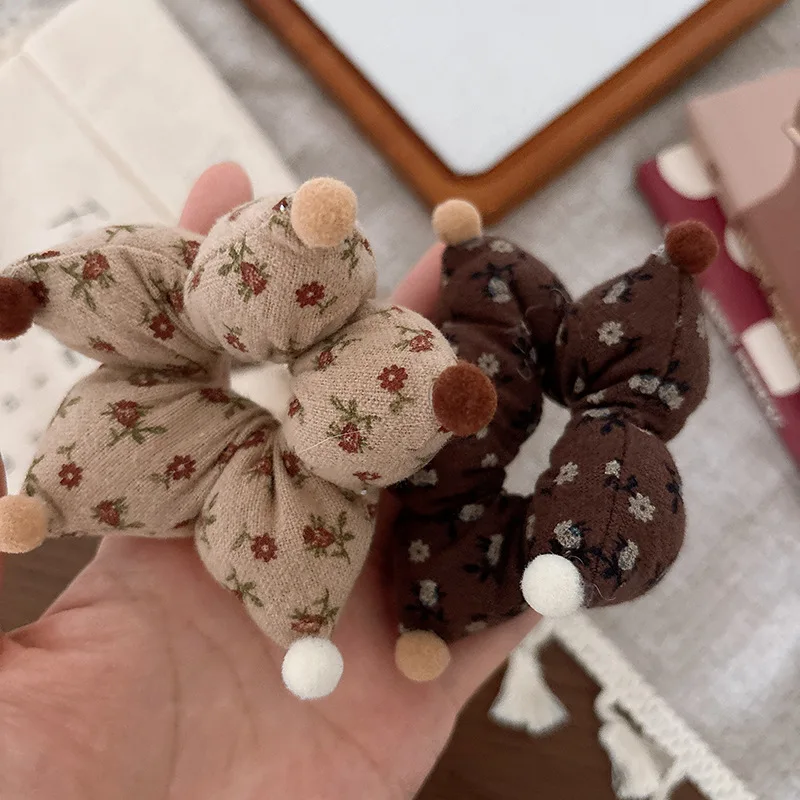 Тканевые резинки для волос для девочек, цветочный звездный дизайн, коричневый цвет, корейские резинки для волос, комфортная одежда на весь день 
Тканевые резинки для волос для девочек, цветочный звездный дизайн, коричневый цвет, корейские резинки для волос, комфортная одежда на весь день