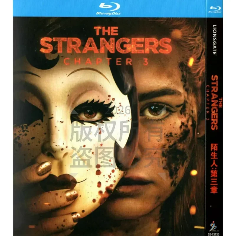 American Horror Suspense Film Strangers Chapters 1 to 3 BD High Definition Blu-ray 3 Disc Set
American Horror Suspense Film Strangers Chapters 1 to 3 BD High Definition Blu-ray 3 Disc Set